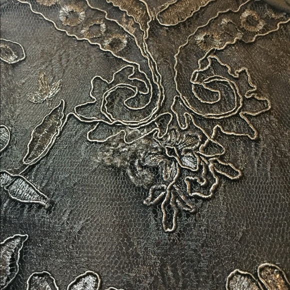 🆕 Nasty Gal black  lace mini-dress backless - Picture 8 of 8